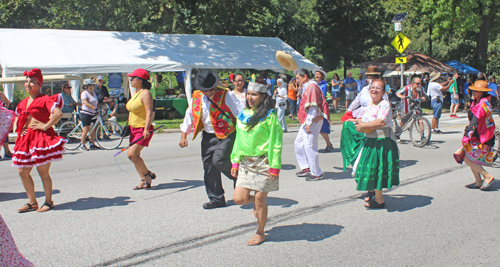 Peruvian group in the Parade of Flags at One World Day 2022